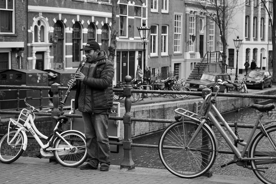 Street Musicians Clarinet
