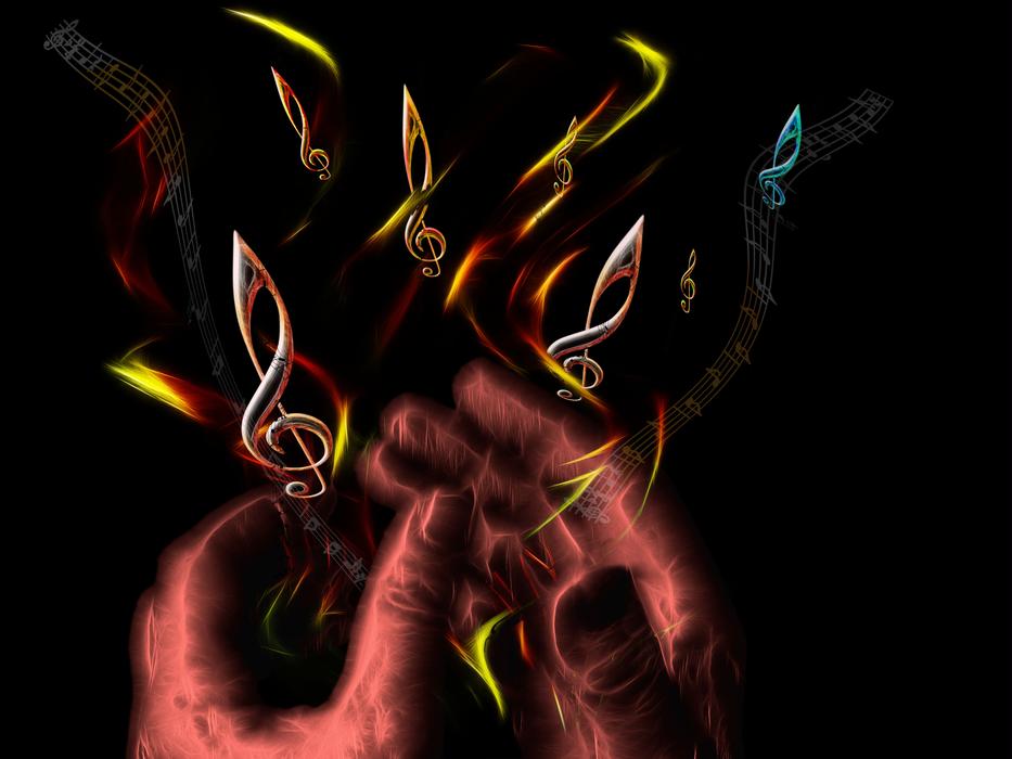 magic of waving music