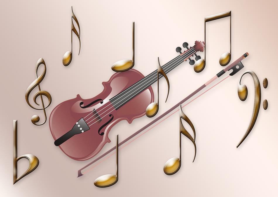 music violin clef