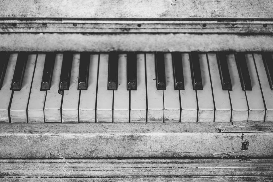 retro Piano Instrument
