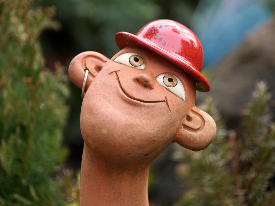 clay man face