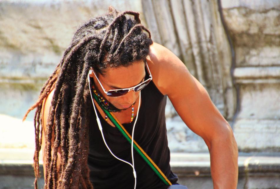 photo of Man Rasta with Braids Hairstyle