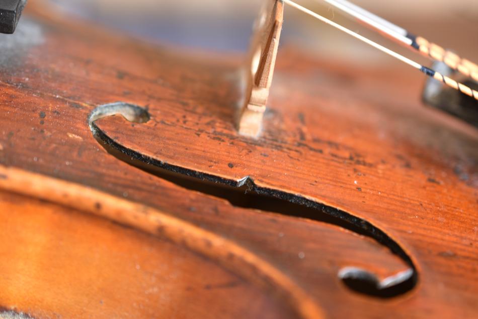 F-Hole Strings