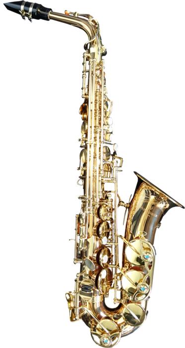 gold Saxophone Instrument