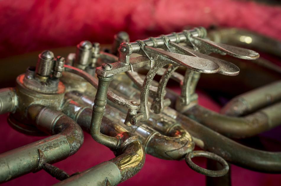Tarnished Musical Instrument