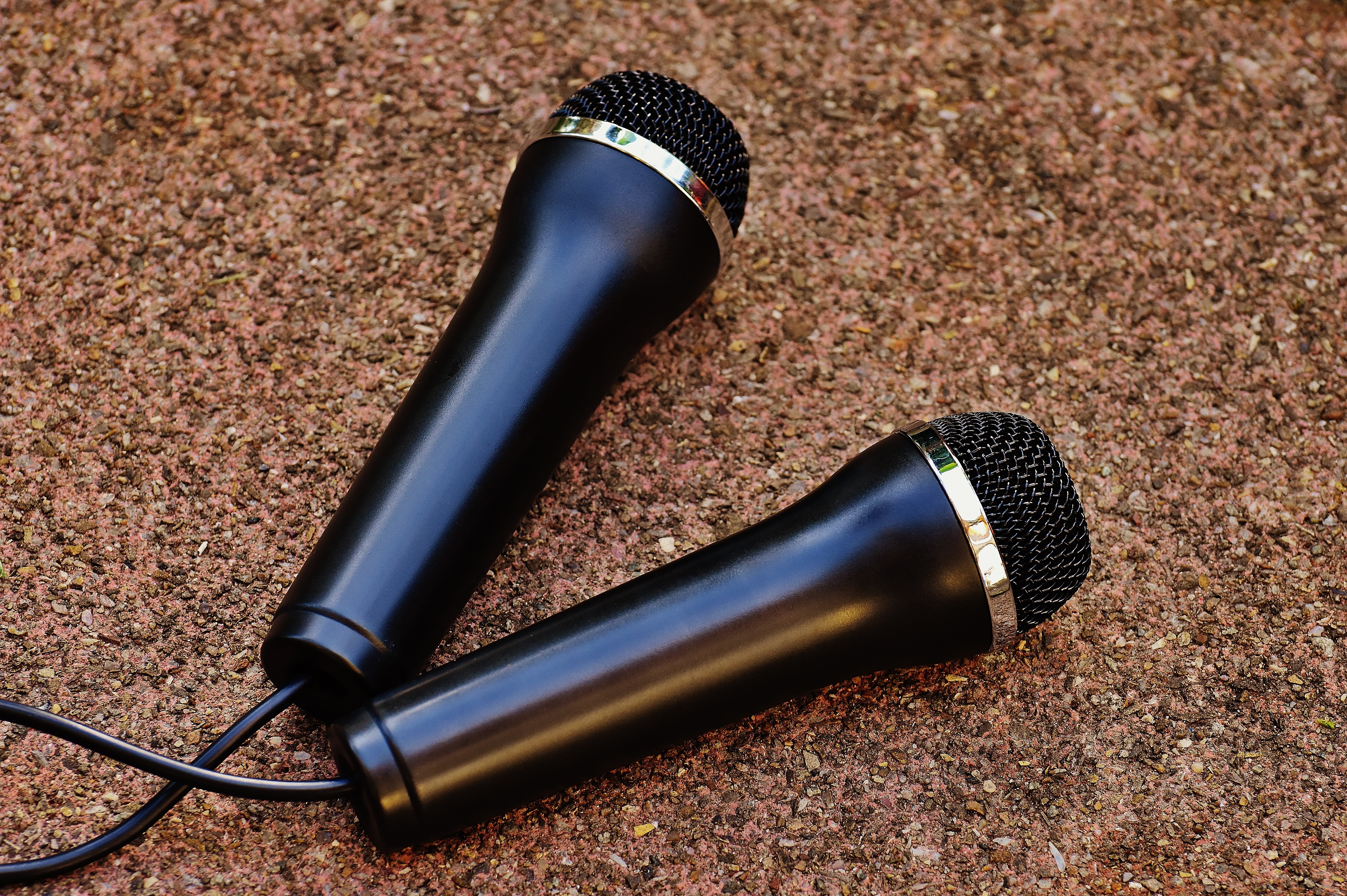 Two Microphone Music Free Image Download