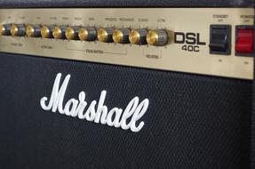 Marshall guitar amplifier