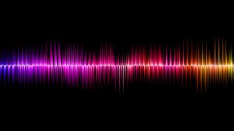 sound wave voice red