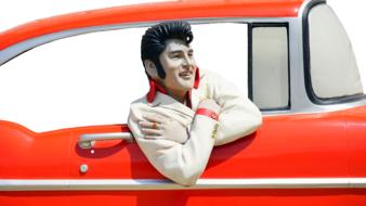 Elvis Presley Figure poster drawing