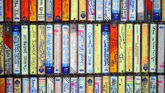 Cassette Tape Music retro