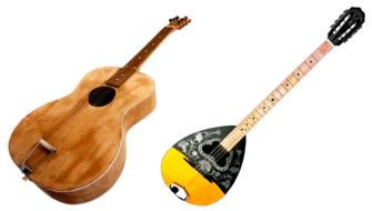 two Guitar Musical Instrument