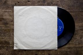 vinyl Record in paper package