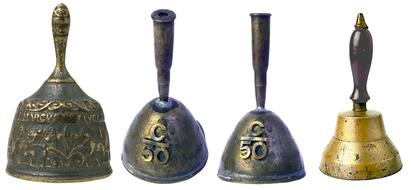 vintage bells in the church