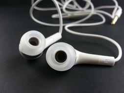 white Earphone Music