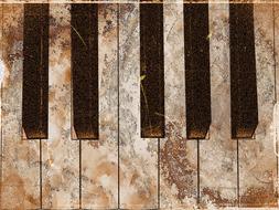 piano music antique