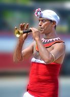 Parade Local Trumpet man