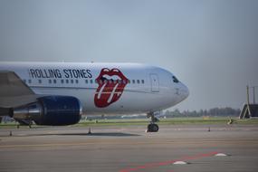 Rolling Stones Airplane