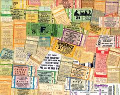 vintage posters and tickets