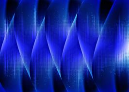 blue soundwaves