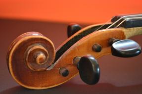 violin head photo