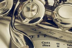 Flute Musical steel