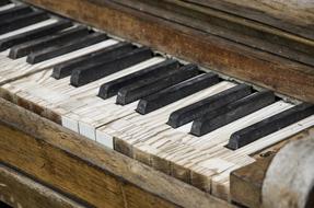 wood Piano Instrument Music