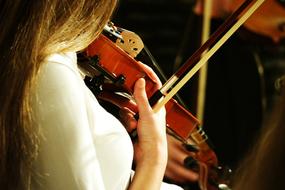 Musician with Violin