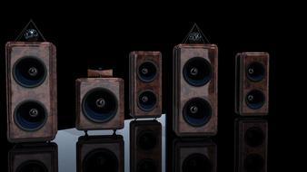 set of speakers
