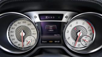 Interior Speedometer car