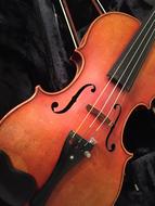 wood Violin Instrument Music