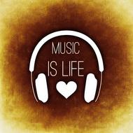 music is life as an illustration