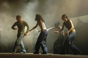 dancers at a theater festival