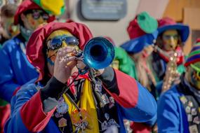 musician at carnival