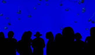 Abstract Art Celebration people