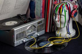 Music Turntable Headphones