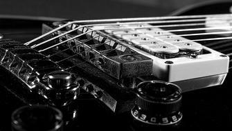 grey Guitar Musical Instruments