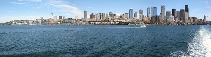 Seattle Skyline water