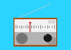 fm radio,drawing, icon