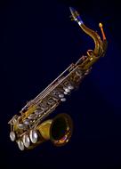 Saxophone 3D Graphics drawing