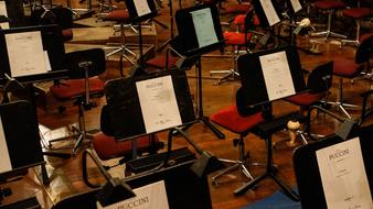 music Stand of Orchestra