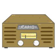 radio vintage as an illustration
