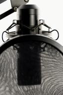 details of studio microphone