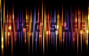 music is life on a colorful background