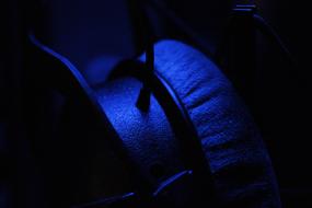Blue Headphone