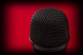 Microphone black