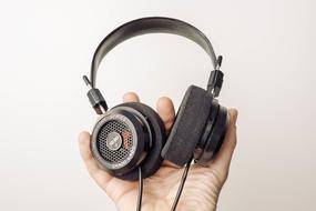 Headphones hand