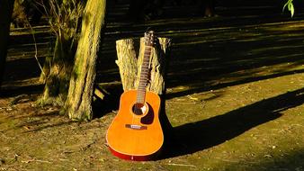 Guitar Musical Instrument Mood sun