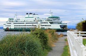 white Ferry Dock