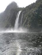 New Zealand Milford river