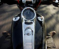 gauge of Harley Motorcycle